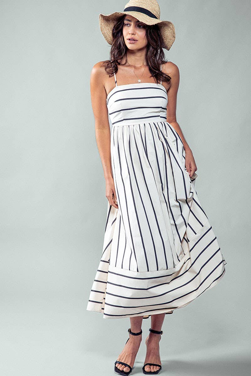 Robe d'été rayée Salt & Soul