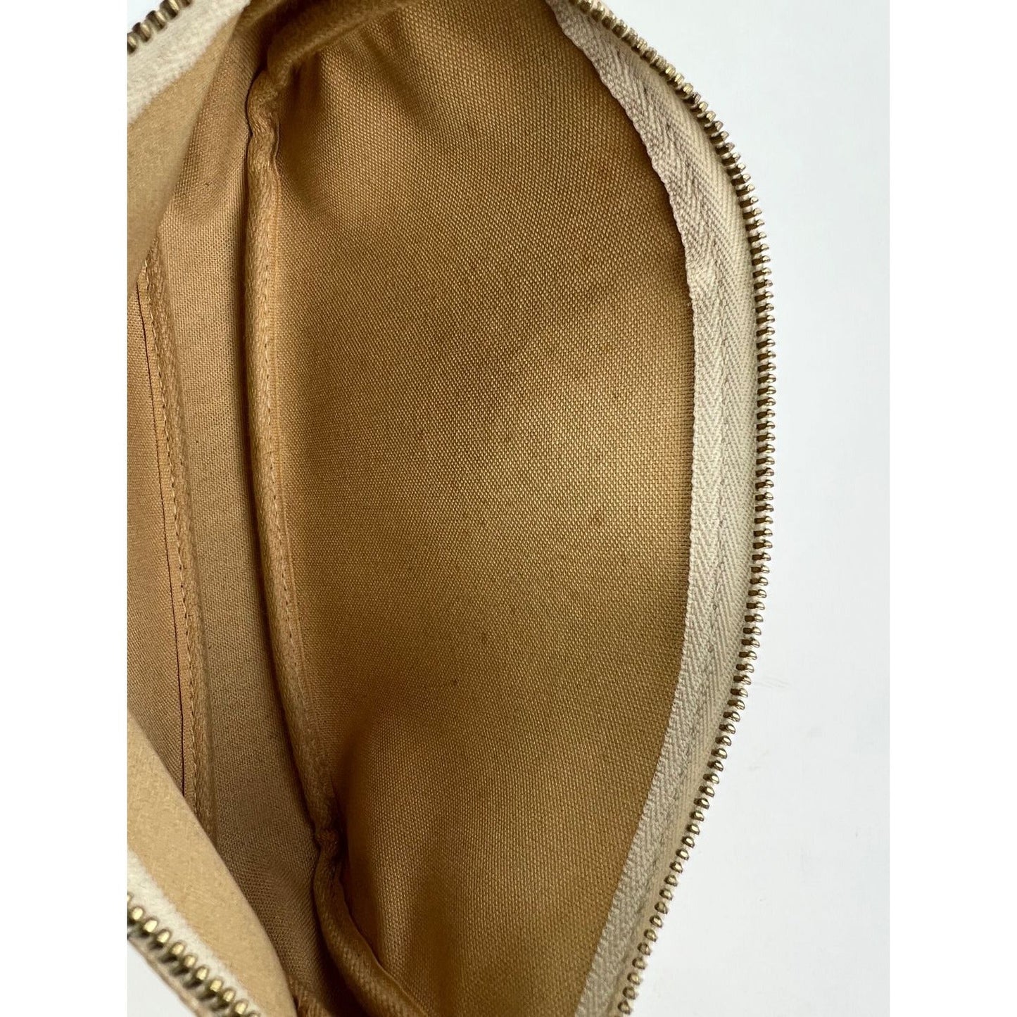 Louis Vuitton Pochette Accessories White Damier Azur Bag