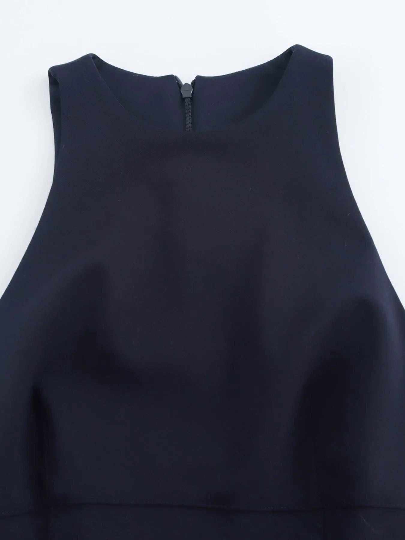 Sleeveless Halter Neck Mini Dress