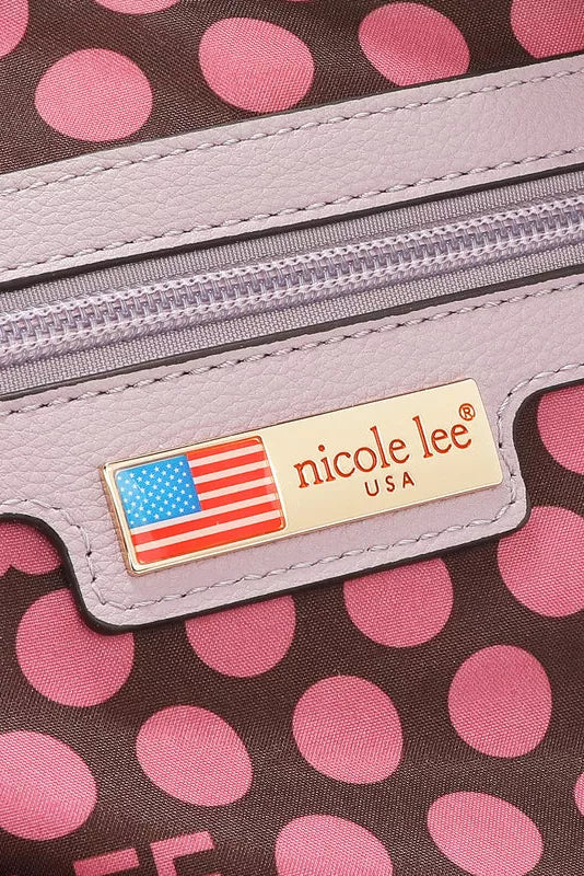 Nicole Lee USA Dreams Blossom 3D Floral Shoulder Bag