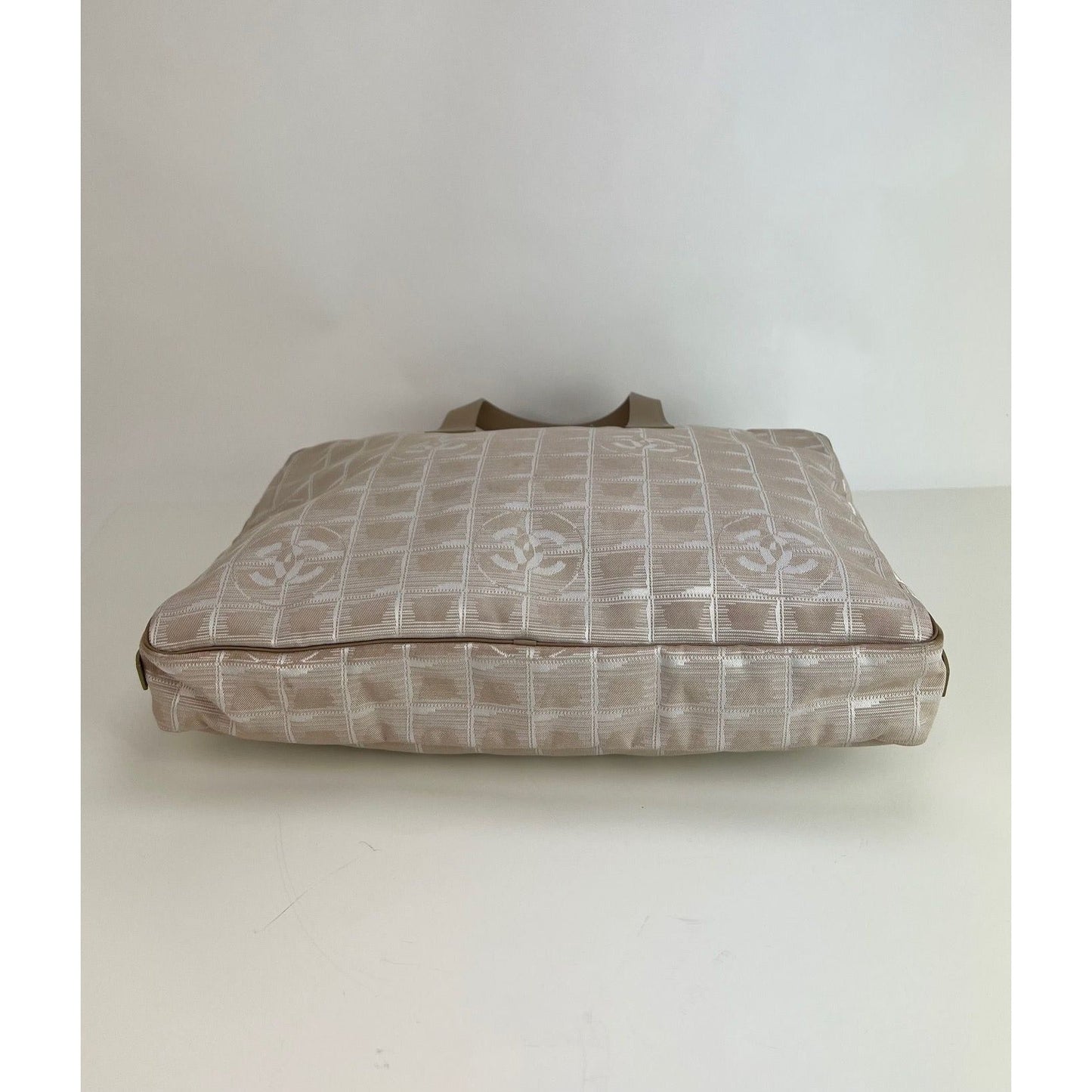 Chanel Canvas Nylon Travel Briefcase Attache Bag