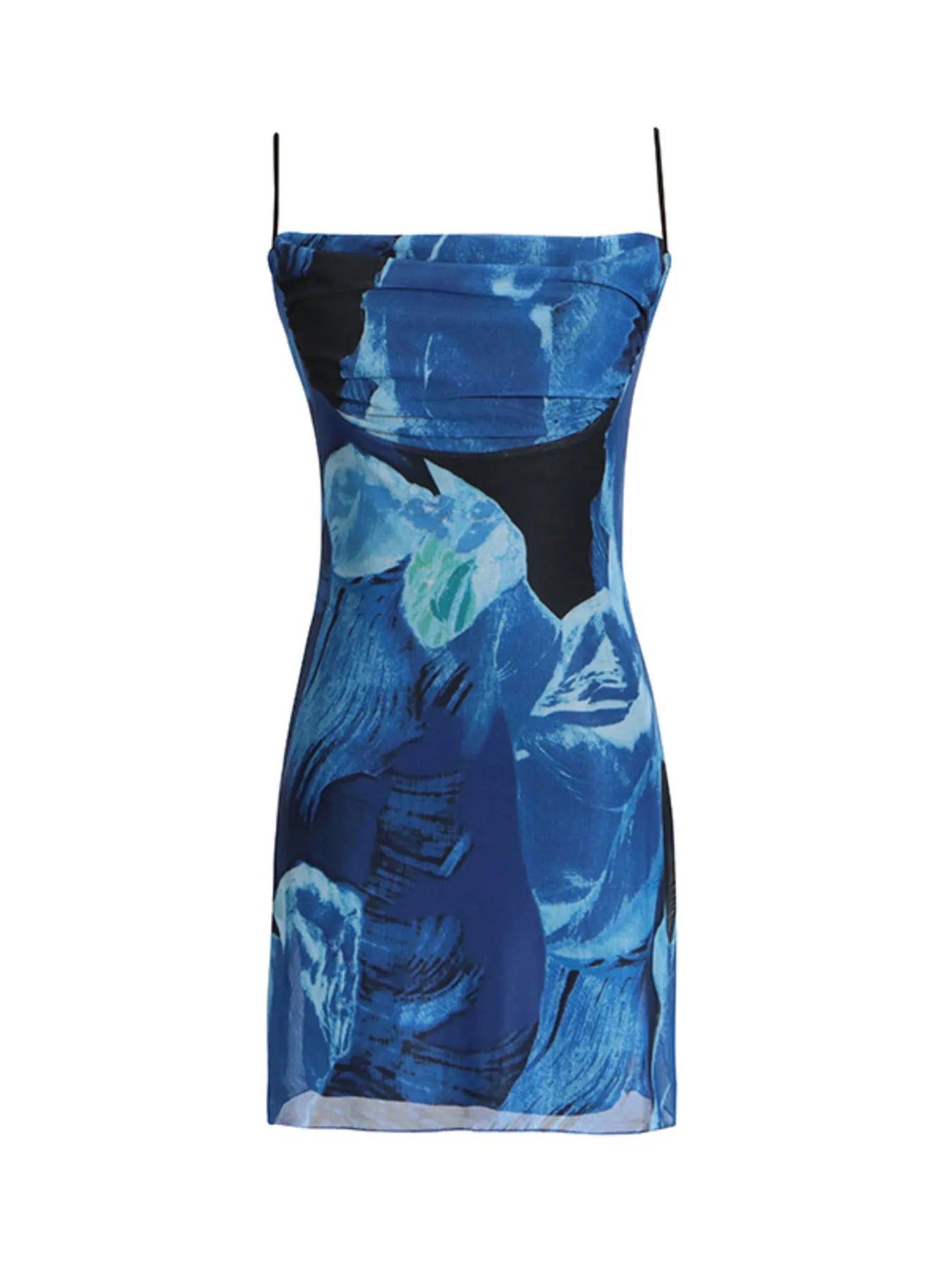 Cowl Neck Cami Mini Dress