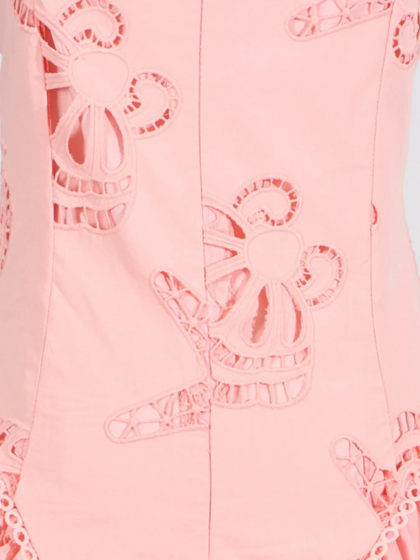 Hollow Out Adjustable Strap Mini Dress