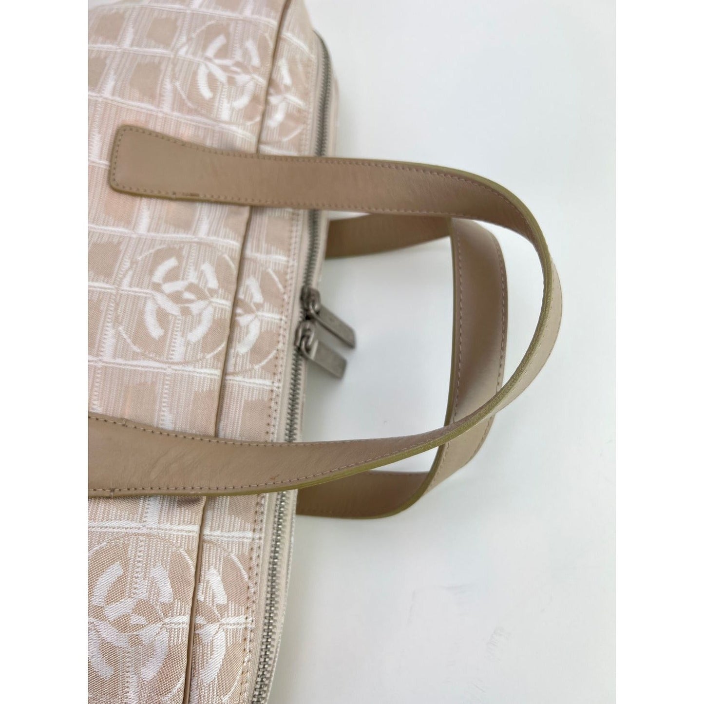 Chanel Canvas Nylon Travel Briefcase Attache Bag