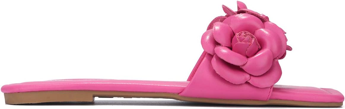 Flora Quilted Slides with Cushioned Footbed and Trendy Design for Ultimate Comfort
