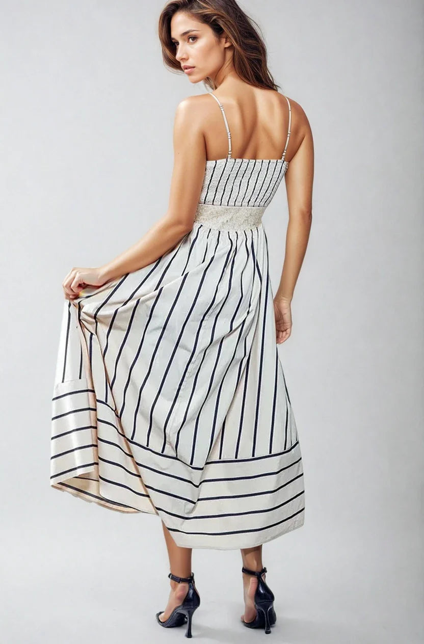 Robe d'été rayée Salt & Soul