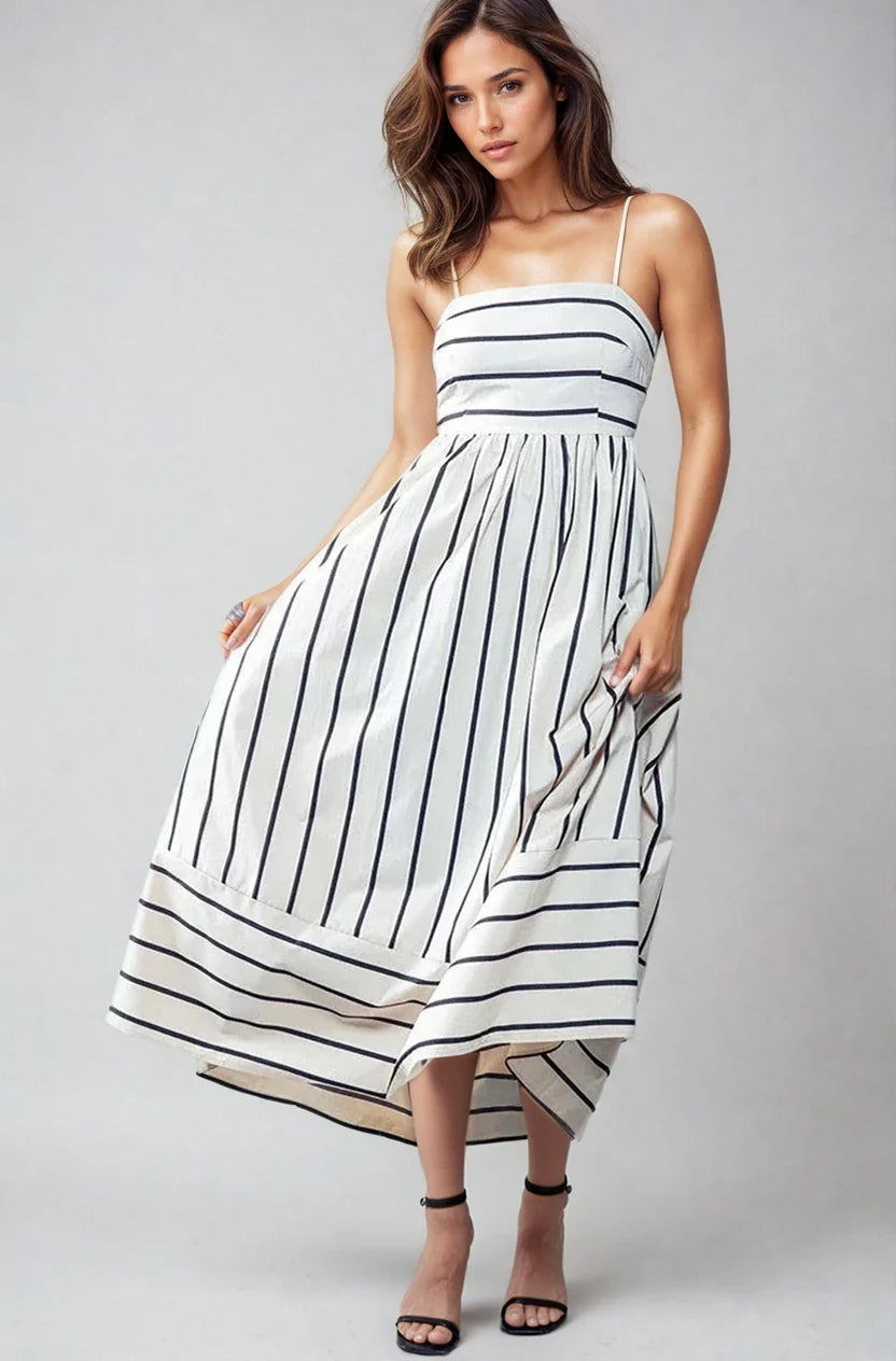 Robe d'été rayée Salt & Soul