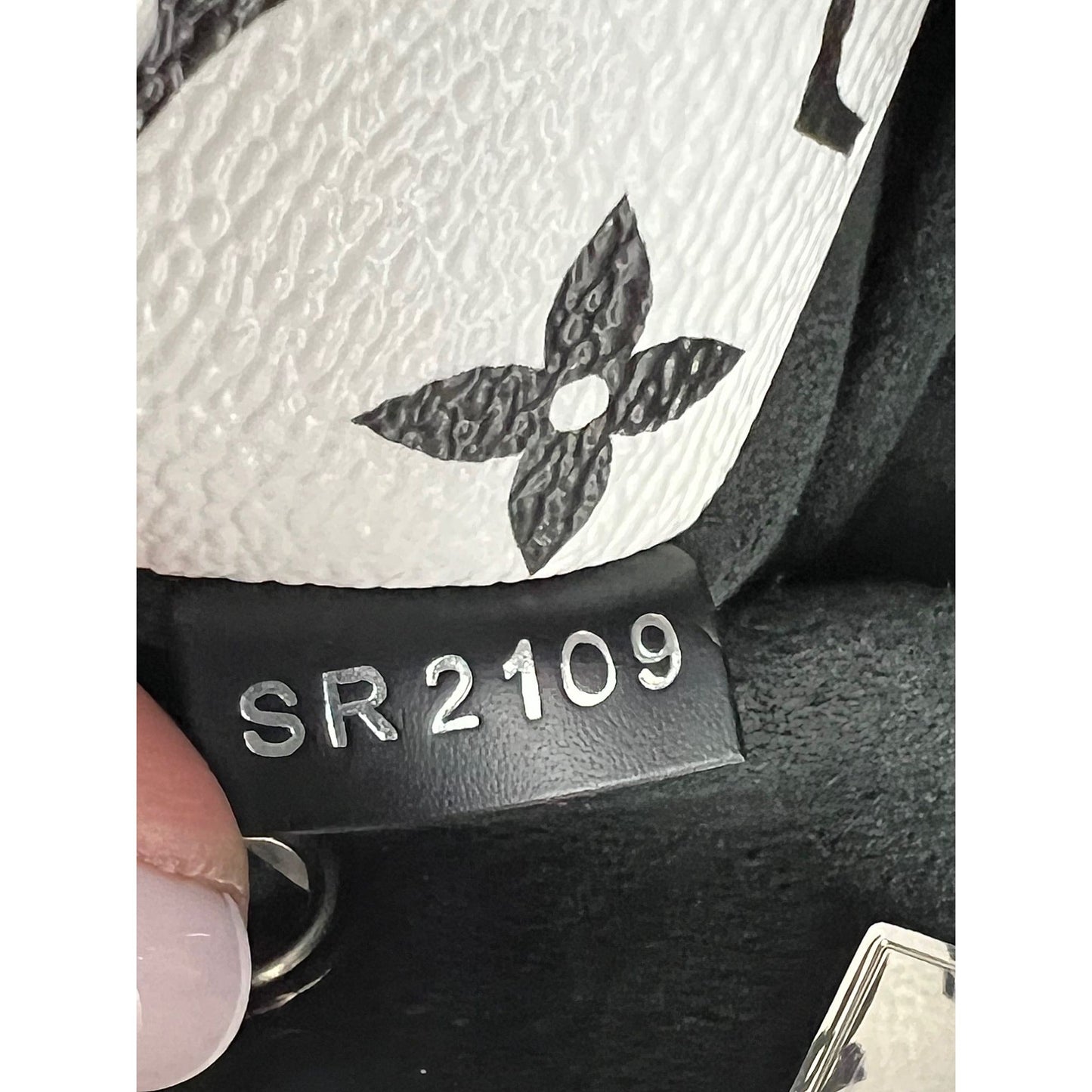 LOUIS VUITTON Hot Springs Backpack White Monogram and Patent Leather
