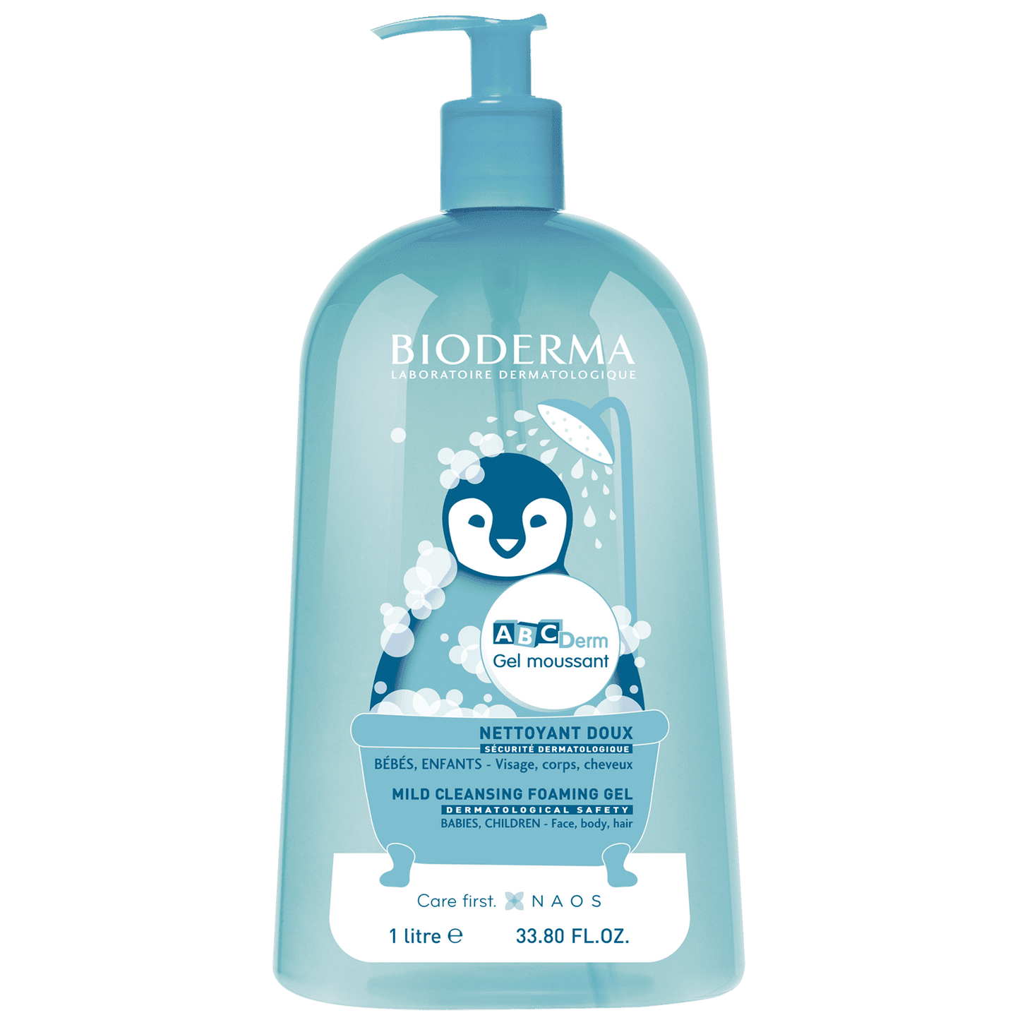 Bioderma ABCDerm Foaming Cleansing Gel 1 Liter (For Baby And Children)