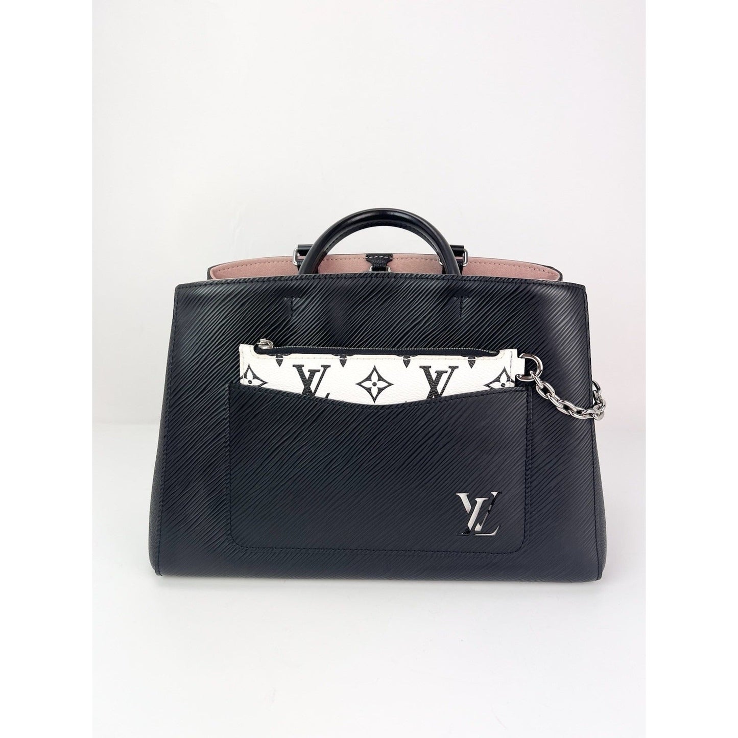 Louis Vuitton Epi Marelle MM Sac fourre-tout en cuir noir