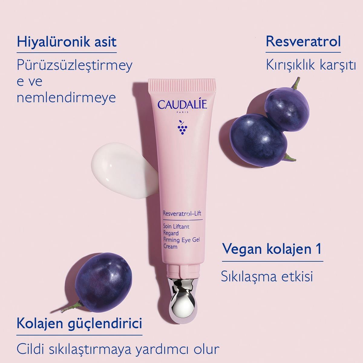 Caudalie Resveratrol-lift Firming Eye Gel Cream 15 ml