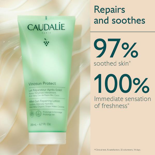 Caudalie Vinosun Protect After Sun Repairing Lotion 200 ml -3 Pack