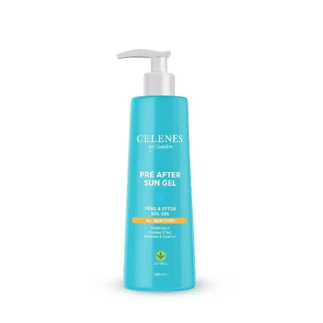 Celenes by Sweden Herbal Pre After Sun Gel 200 ml / 6.8 fl