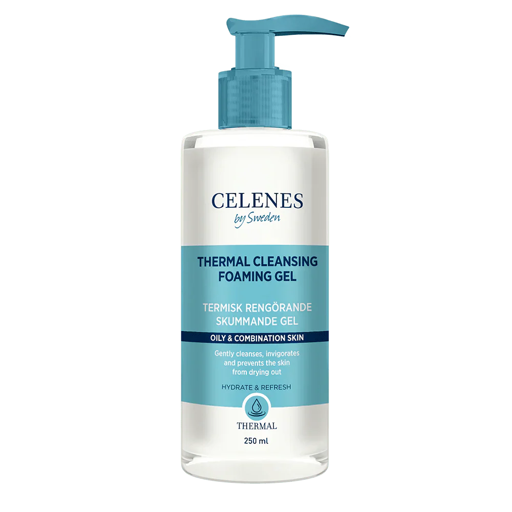 Celenes by Sweden Thermal Cleansing Foaming Gel Oily / Combination 250 ml / 8.5 fl oz