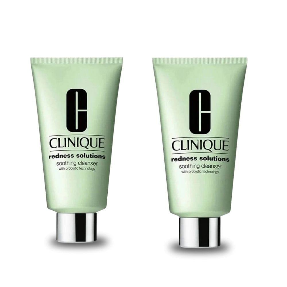 Clinique Redness Solutions Nettoyant apaisant avec technologie probiotique 150 ml - Lot de 2