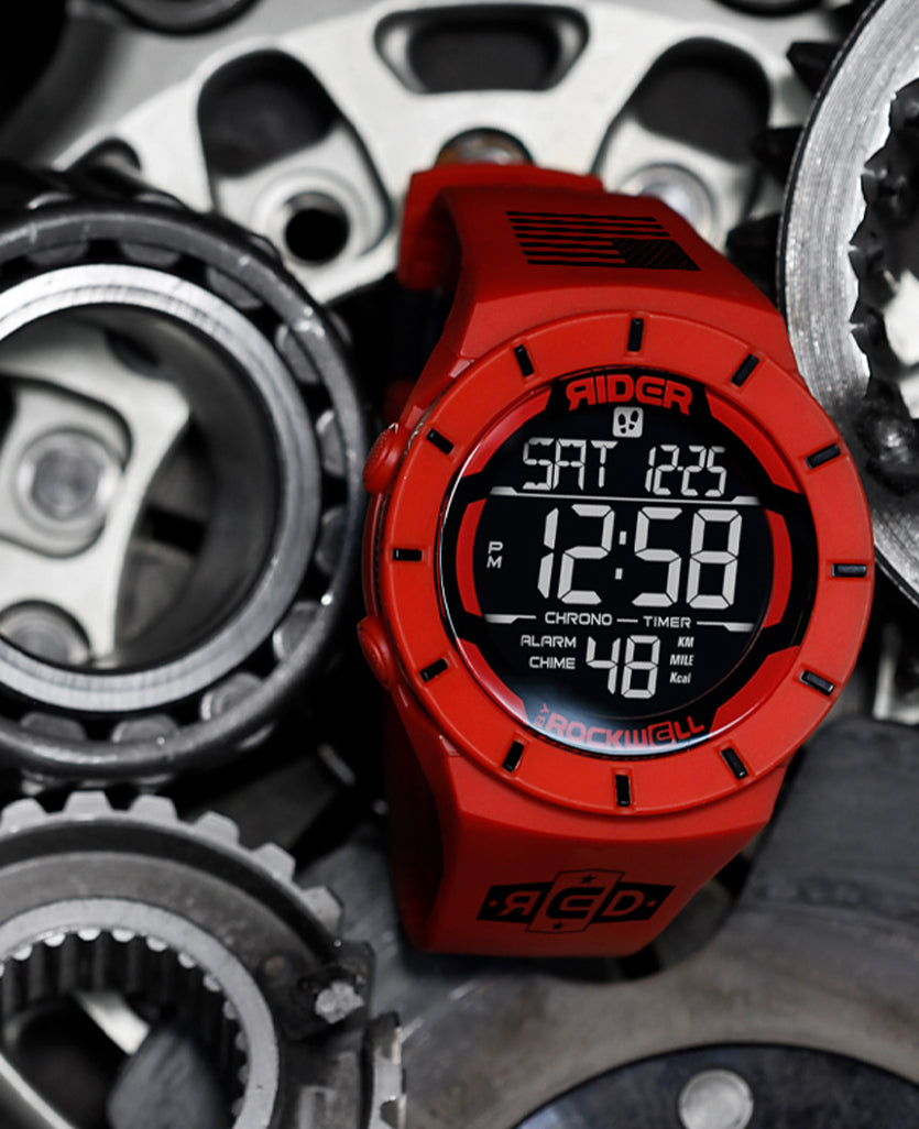 Montre Coliseum Fit™ RED Edition (rouge/noir)