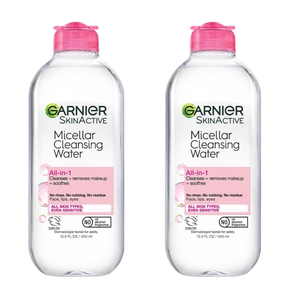 Garnier Skin Active Micellar Cleansing Water All-in-1 400 ml / 13.5 fl oz 2 Pack