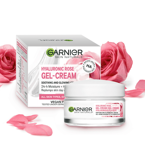 Garnier Skin Naturals Hydrating Facial Gel-Cream with Hyaluronic Acid 50 ml 2 Pack