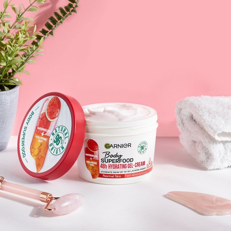 Garnier Superfood Watermelon & Hyaluronic Acid Body Cream 380ml