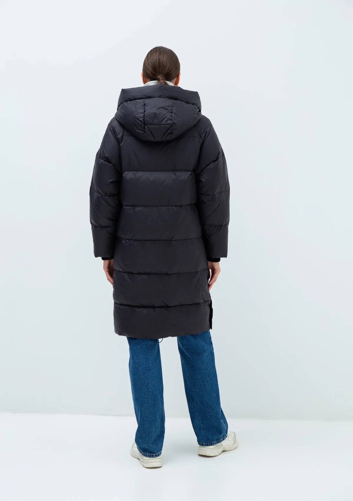 Luna Premium Down Fill Belted Coat
