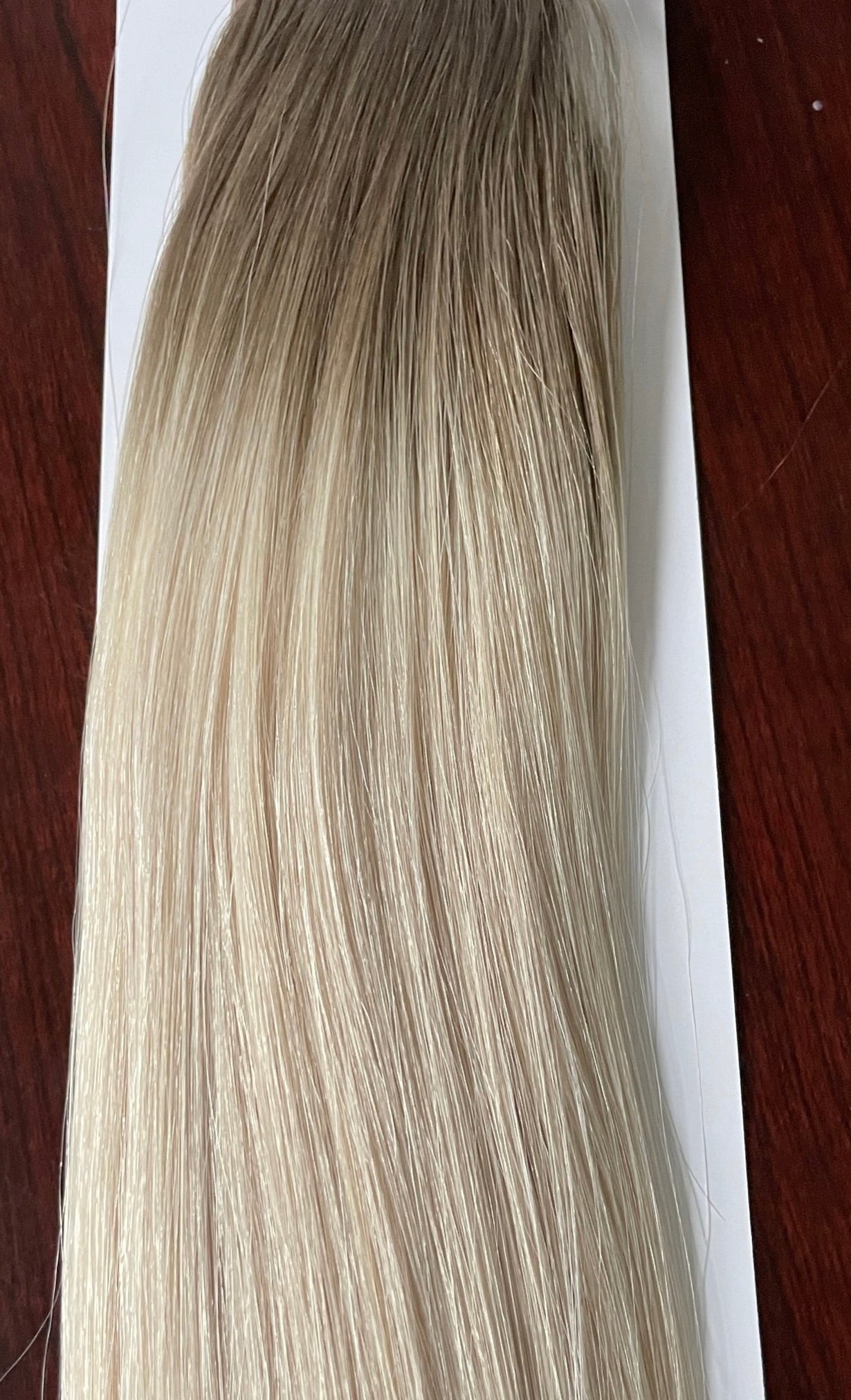 Rooted Blonde #T8/60 Hand Tied Weft Hair Extensions