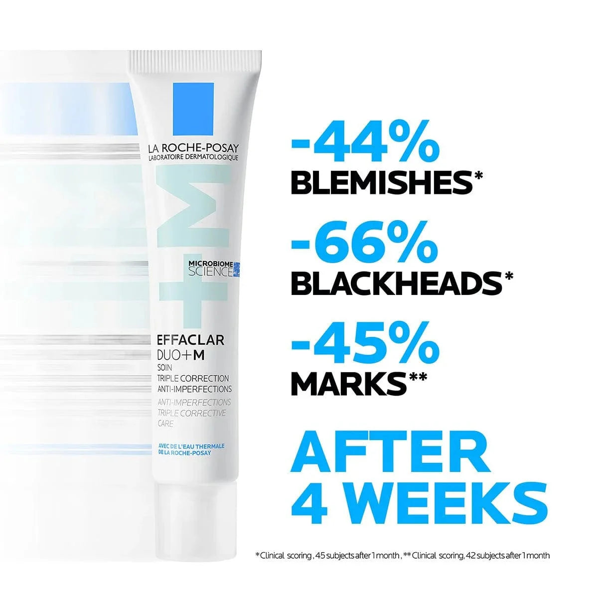 La Roche Posay Effaclar Cleansing Gel for Oily Skin 200 ml & Effaclar Duo+ M Cream 40 ml