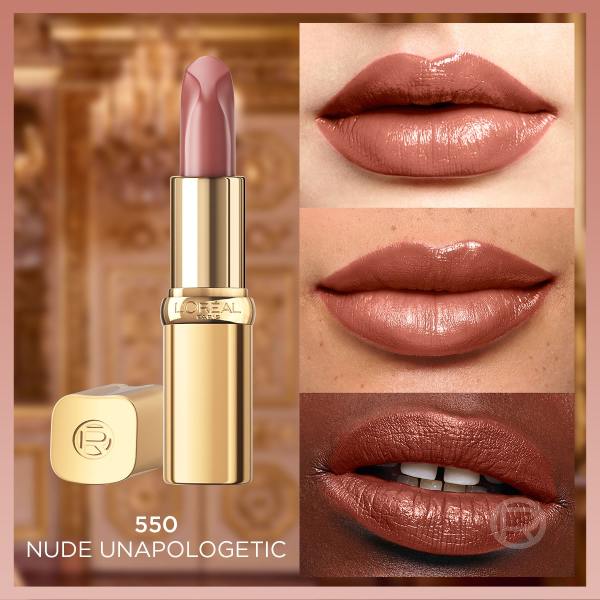 Loreal Paris Colour Riche Satin Finish Lipstick -550 Nude Unapologetic