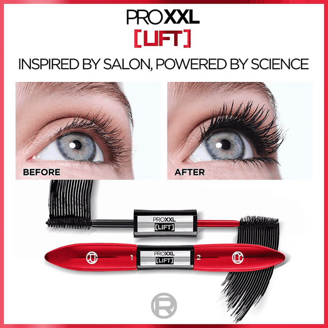 Loreal Paris Pro XXL Lift 2 Step Mascara - Black