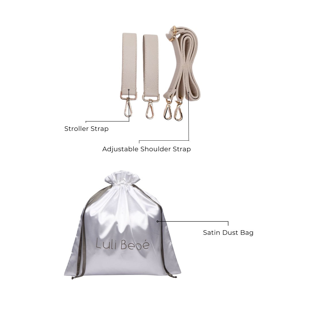 Petit Monaco Diaper Bag | Pastel Pink