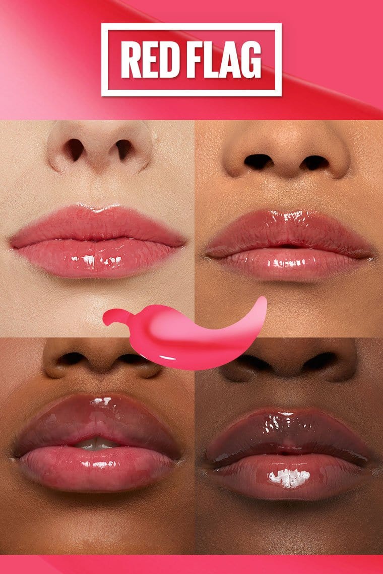 Maybelline New York Lifter Plump Lip Gloss -004 Red Flag