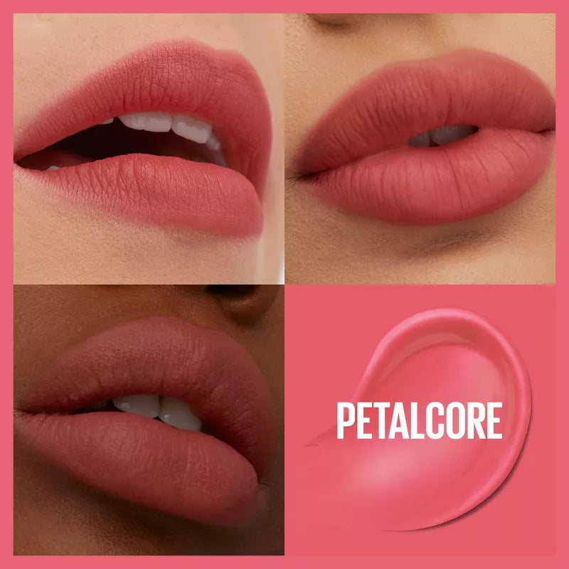 Maybelline Super Stay Teddy Tint, teinte liquide mate longue tenue - 40 Petalcore