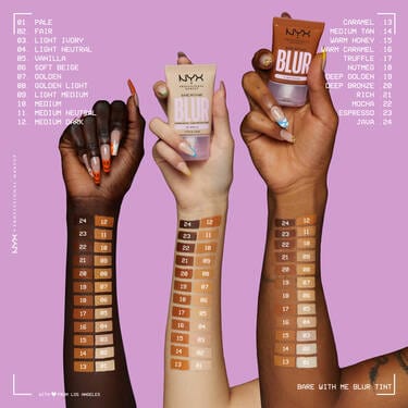 NYX Professional Makeup Blur Tint Skin Filter Foundation - 02 Fair