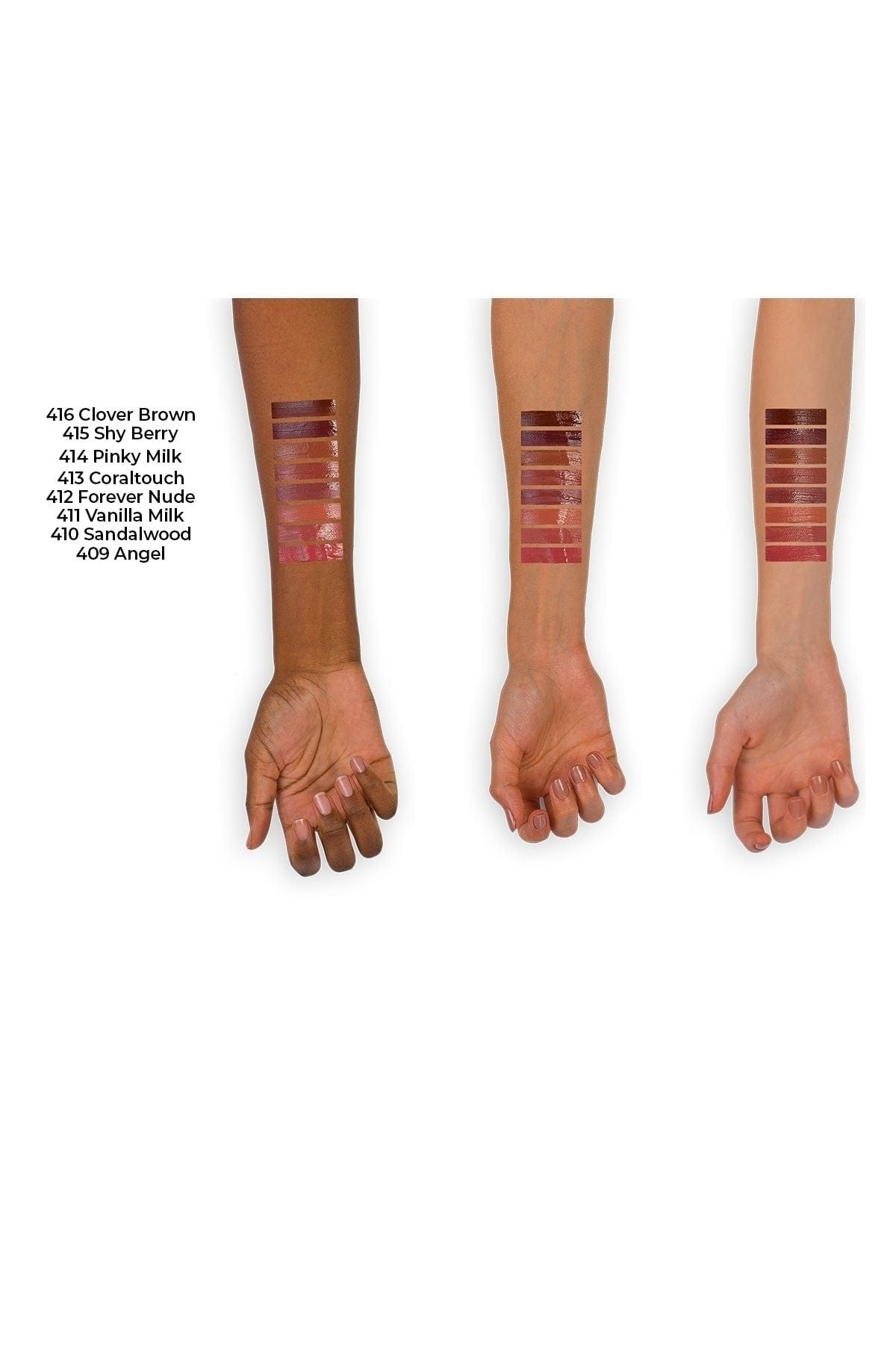 Note Cosmetics Mattemoist Lipgloss Semi Matte Satin Finish Liquid Lipstick-410 Sandal Wood