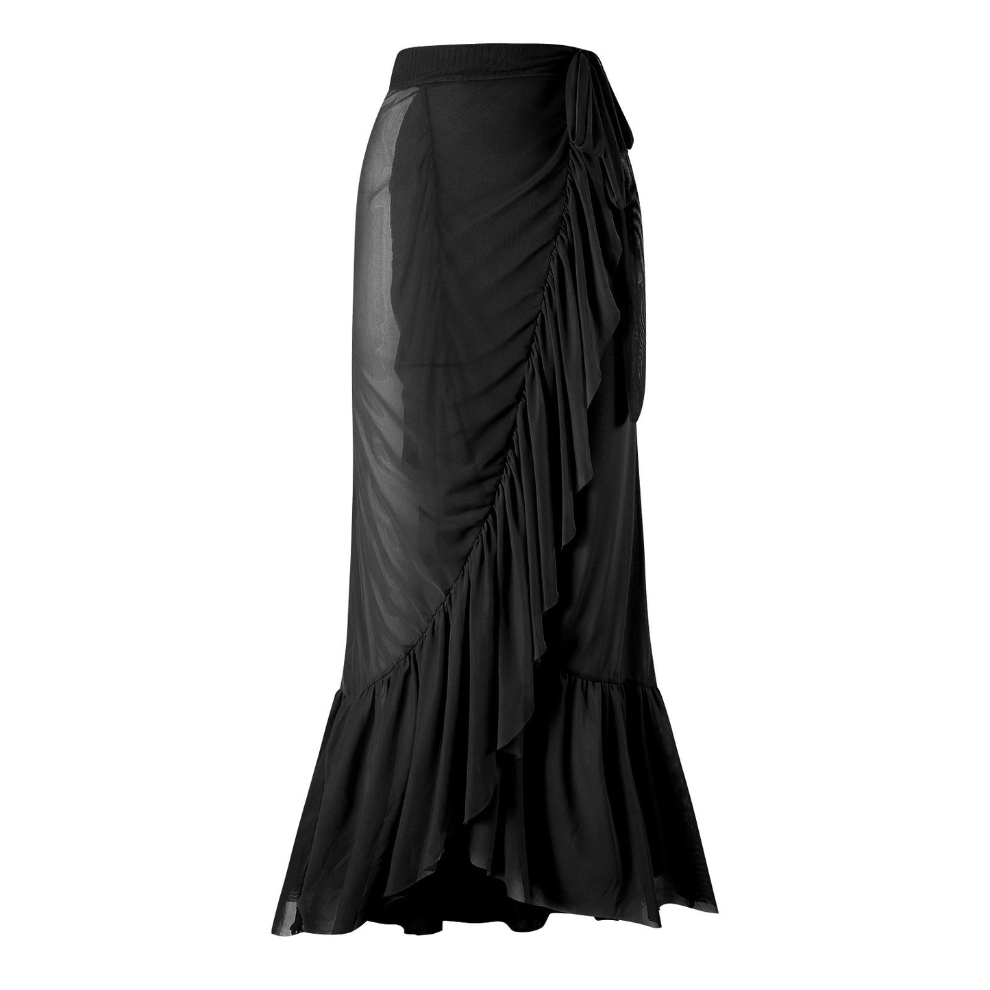 Covered Belly Backless Sexy Spring Swimsuit Women Slim Beach Dress