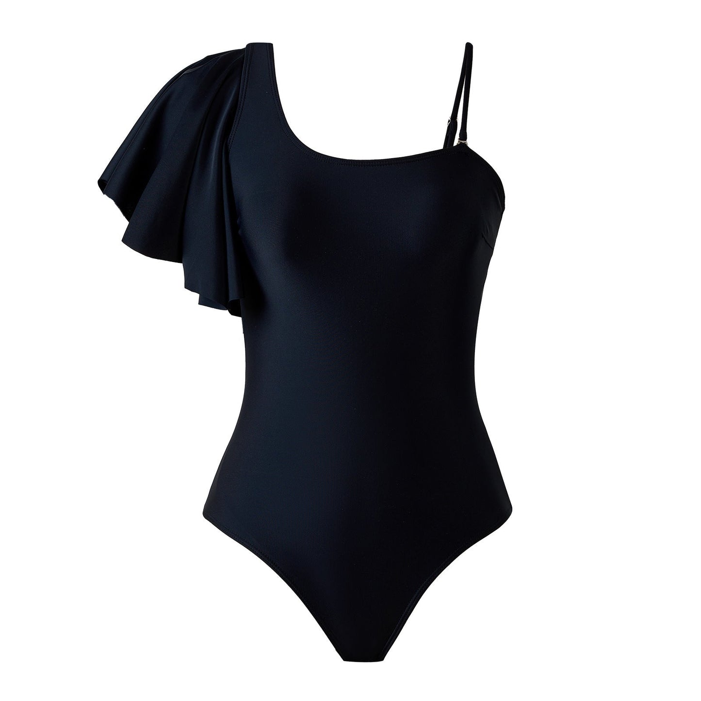 Sexy Swimsuit Women Flounced Two Piece Set Tulle Skirt Swimsuit Outfit