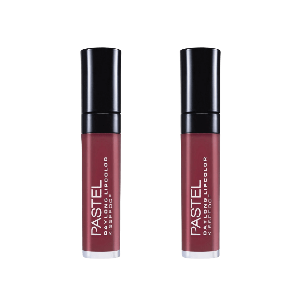 Rouge à lèvres liquide Pastel Kissproof Daylong - 19 - Lot de 2