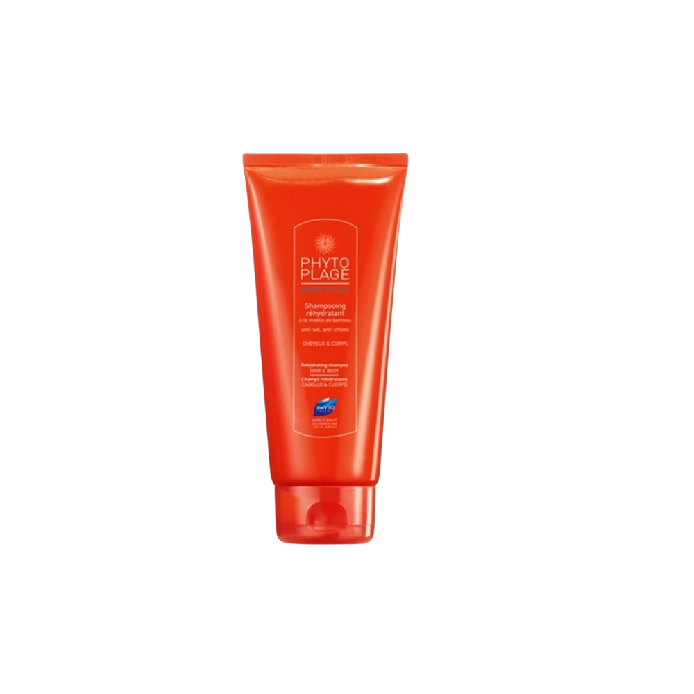 Phyto Plage Shampooing Réhydratant 200 ml Shampooing Hydratant Après-Soleil