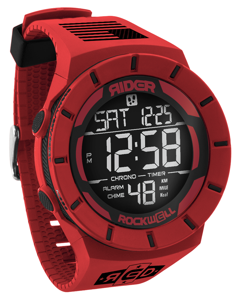 Montre Coliseum Fit™ RED Edition (rouge/noir)