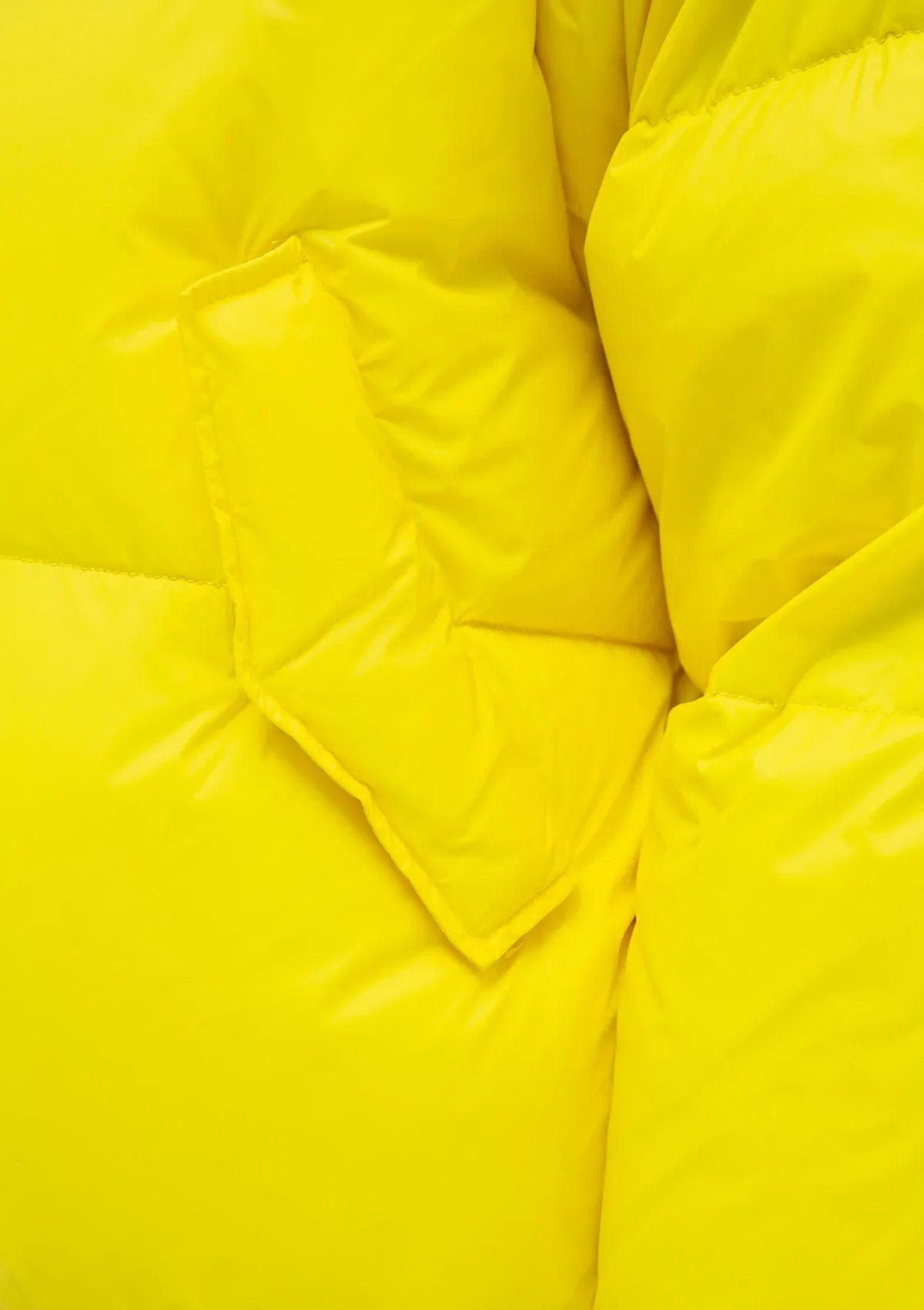 Doudoune à capuche Gisela Premium en jaune