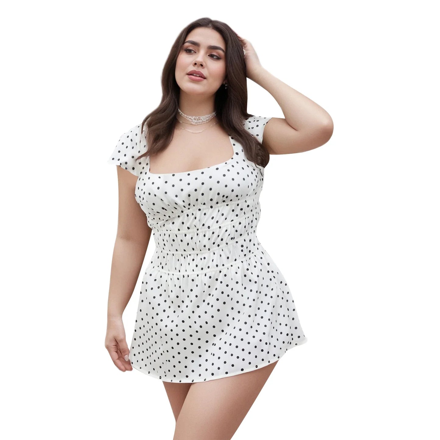 Floral Ruffle Maxi Dress Spring Summer Curvy Style