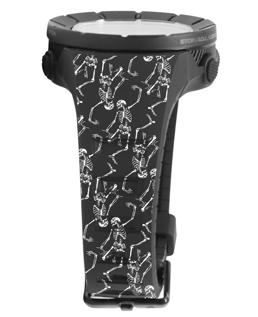 Montre Coliseum Fit™ - Motif squelette FORUM ÉDITION (Phantom Black)
