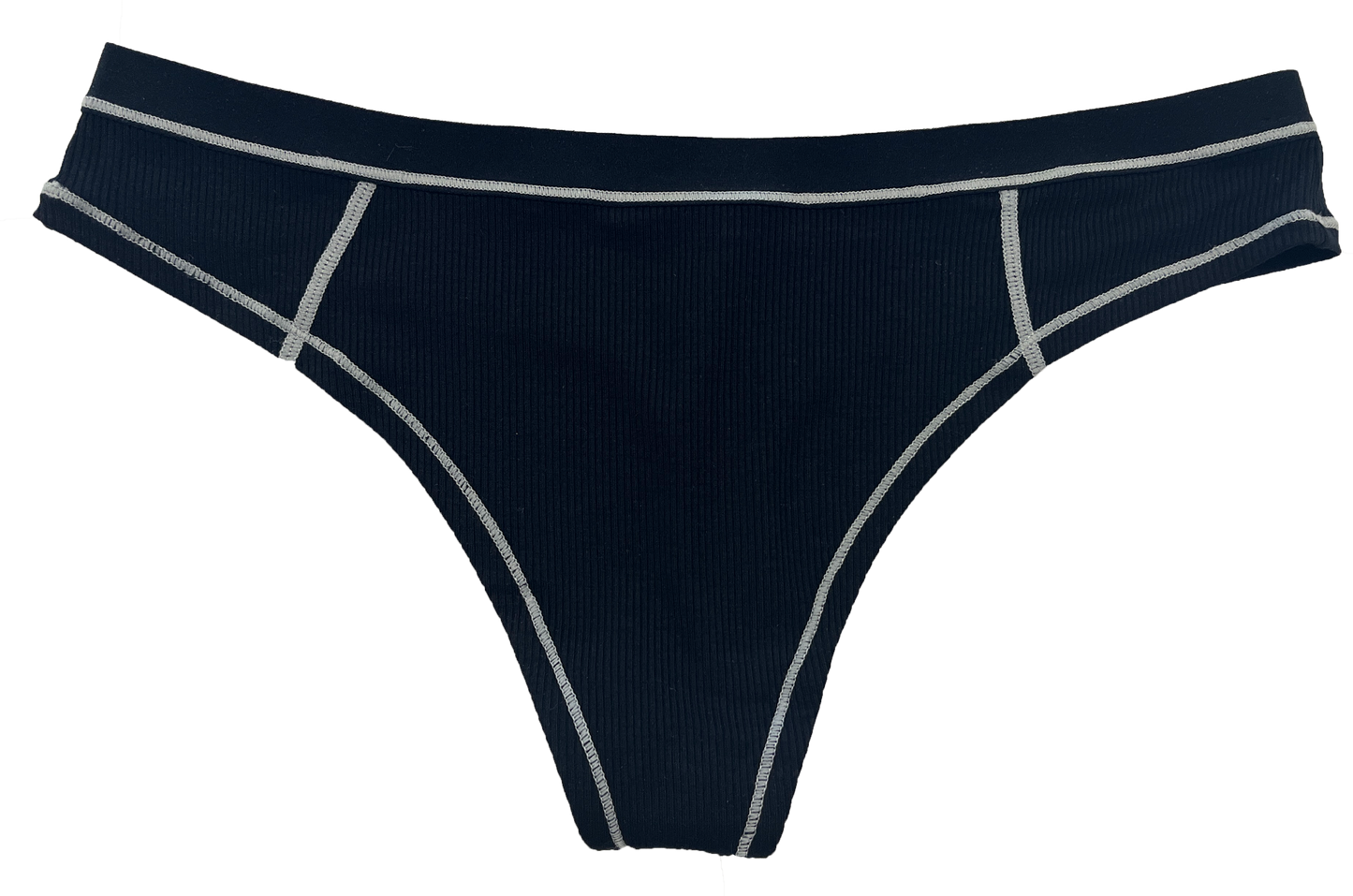 Modal Thong with Contrast Stitch