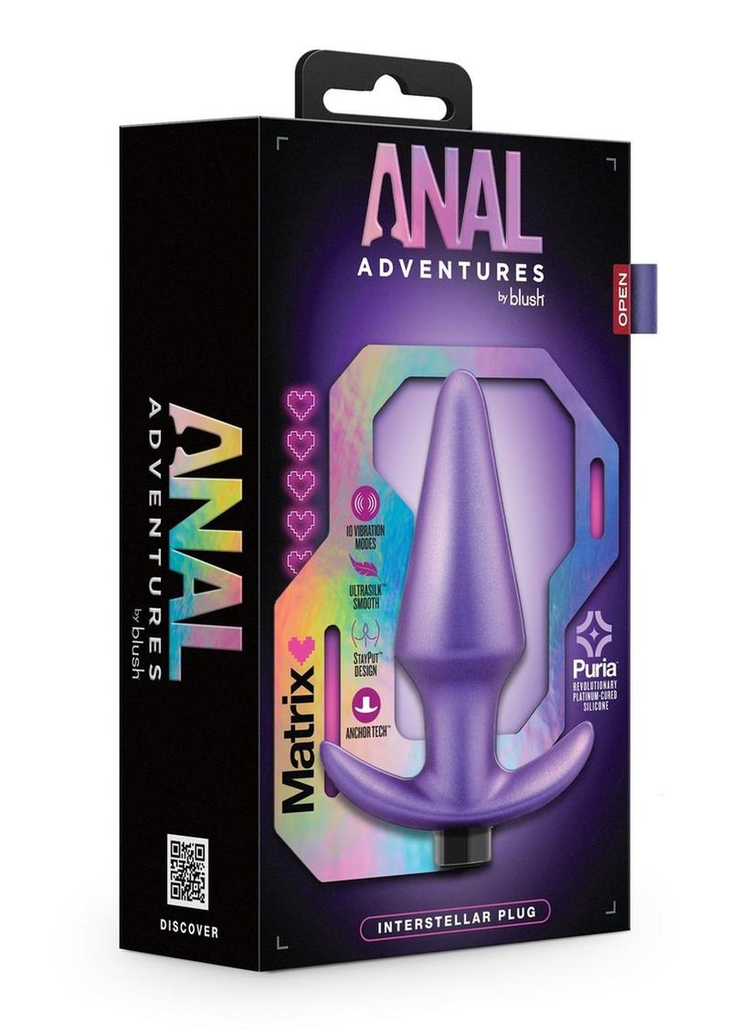 Blush Anal Adventures Matrix Interstellar Silicone Anal Plug