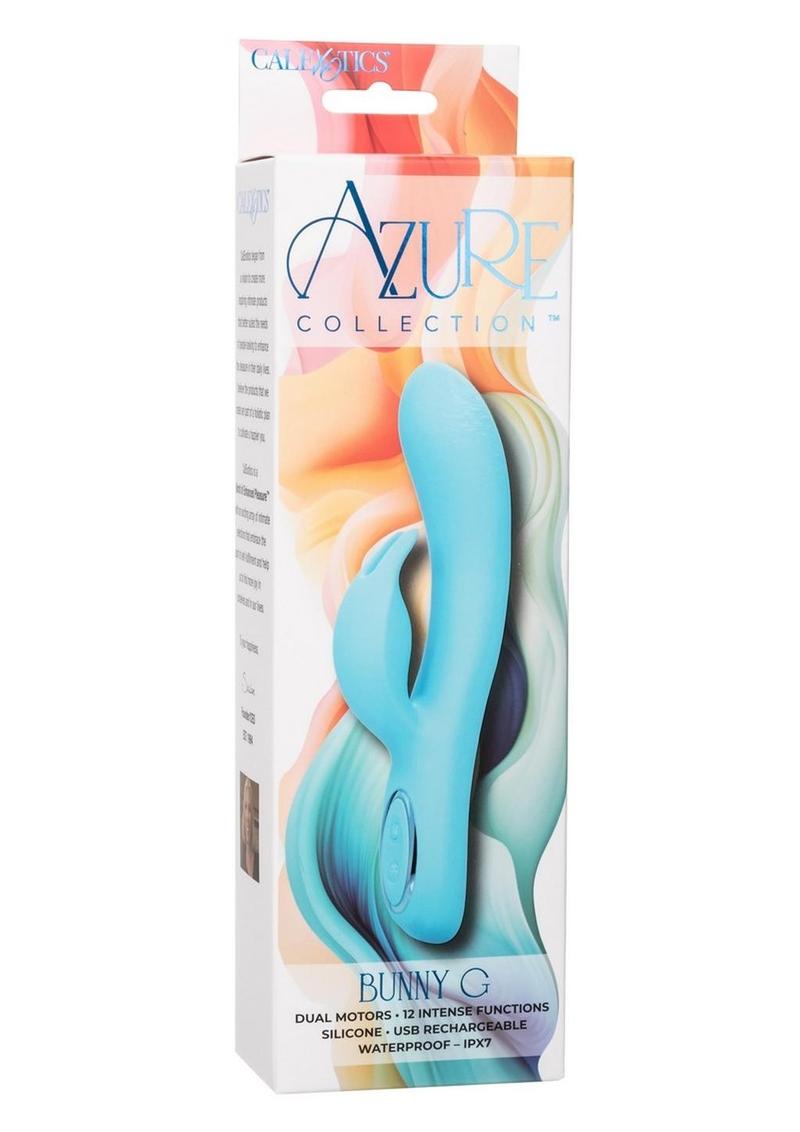Azure Bunny Rechargeable Silicone G Vibrator