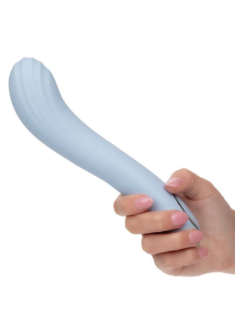 Azure Collection Contoured G Silicone Vibrator