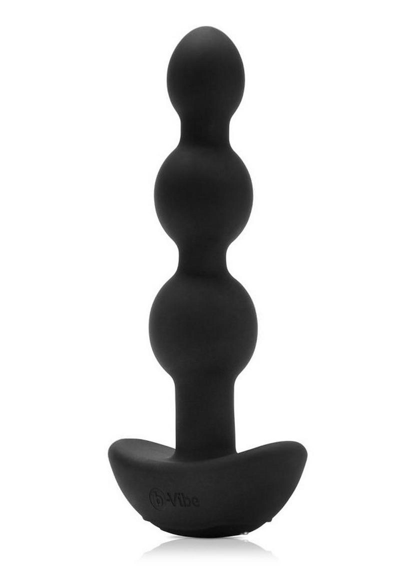 B-Vibe Triplet Rechargeable Anal Beads with Remote Control