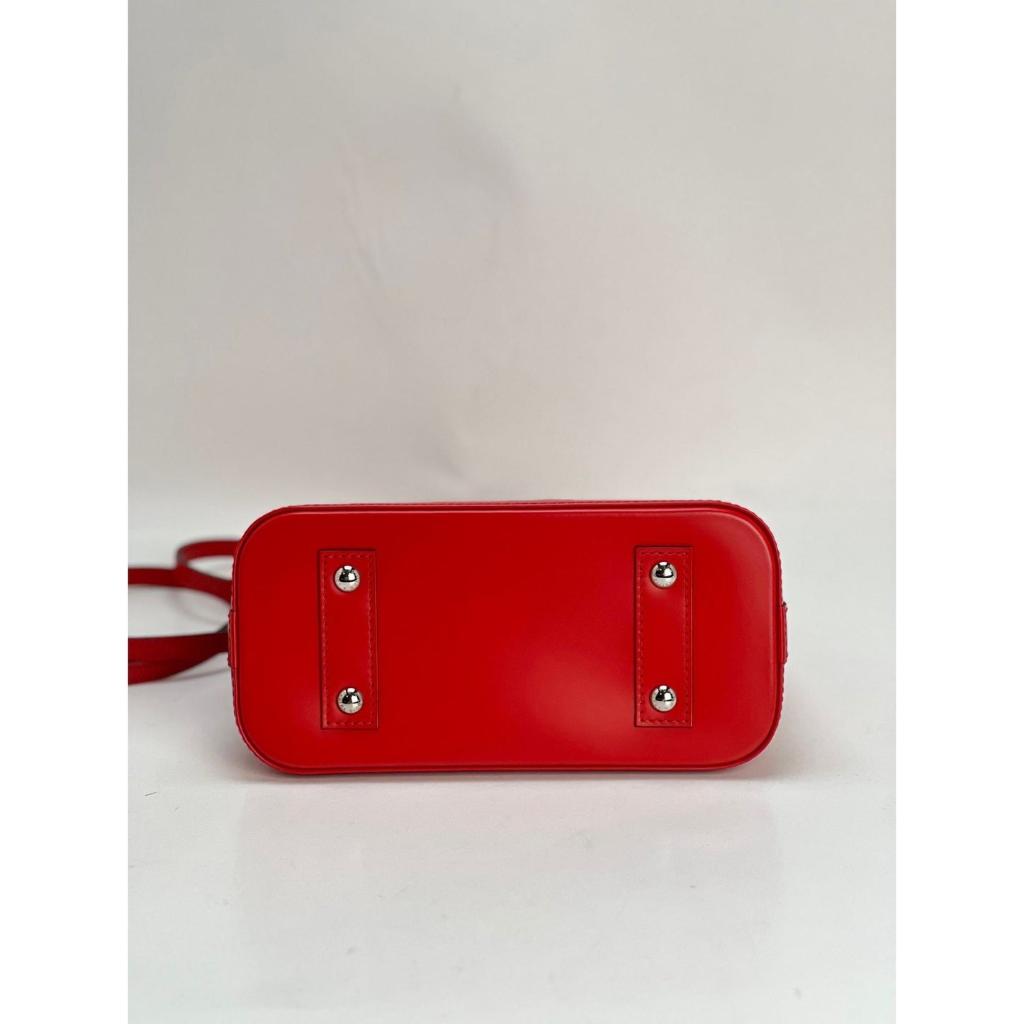 LOUIS VUITTON Alma BB Epi Coquelicot Shoulder Bag