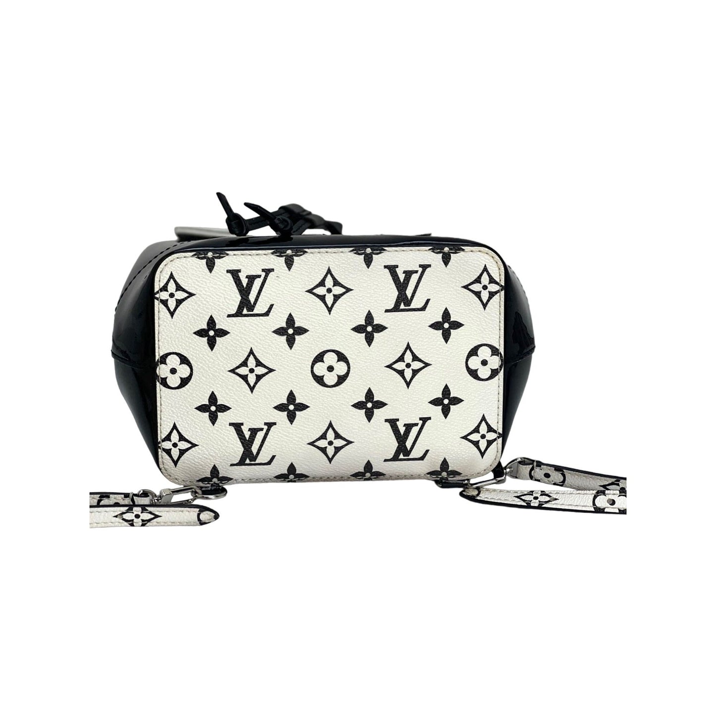 LOUIS VUITTON Hot Springs Backpack White Monogram and Patent Leather