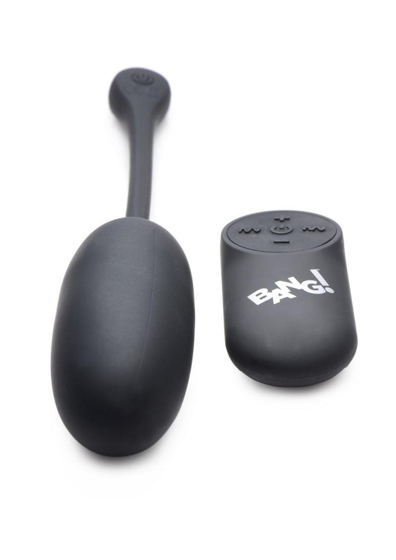 Bang! 28x Plush Silicone Rechargeable Egg With Remote Control
