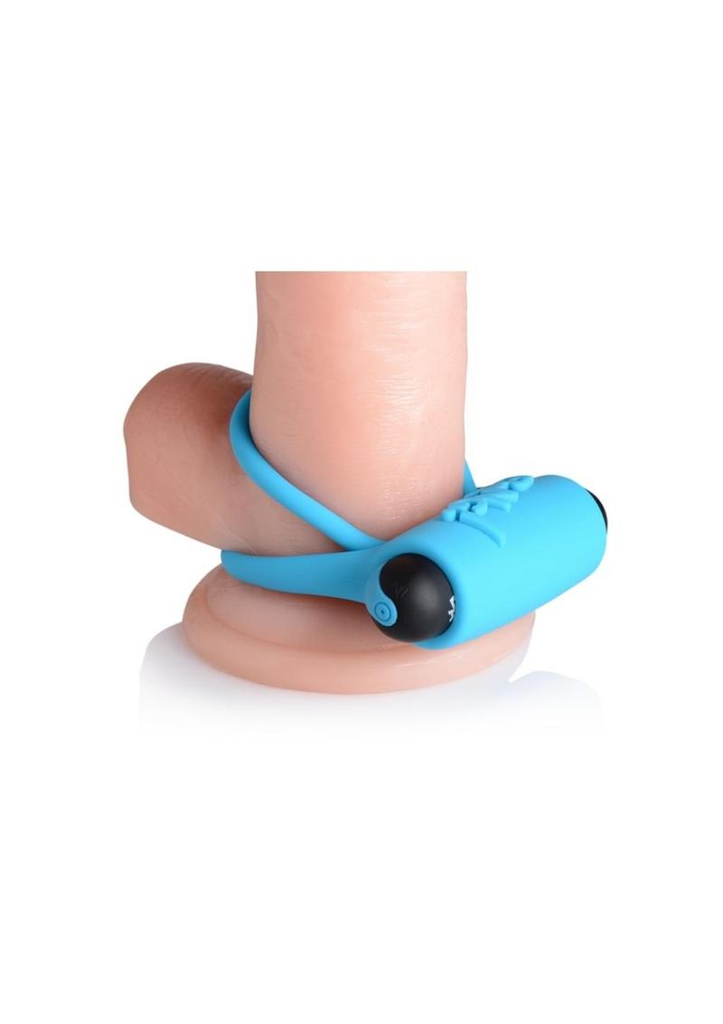 Bang! Rechargeable Cock Ring and Bullet With Remote Control